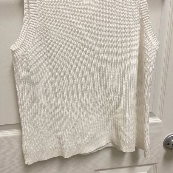 J. Society White Knit Tank Top - Picture 3 of 11